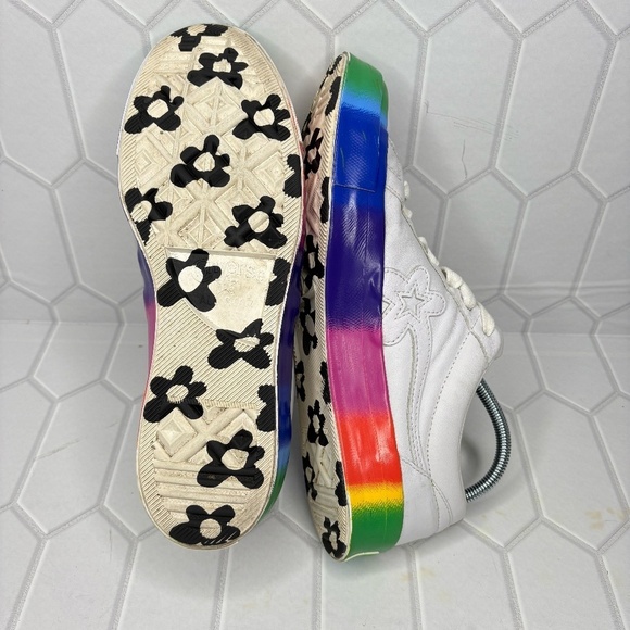 Converse All Star Men's Golf Le Fleur x One Star Ox Rainbow Size 10 - Picture 9 of 11